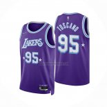 Camiseta Los Angeles Lakers Juan Toscano-Anderson NO 95 Ciudad 2021-22 Violeta