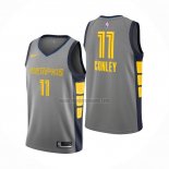 Camiseta Memphis Grizzlies Mike Conley NO 11 Ciudad Gris