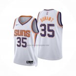 Camiseta Phoenix Suns Kevin Durant NO 35 Association Blanco