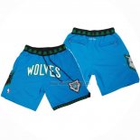Pantalone Minnesota Timberwolves Mitchell & Ness Jsut Don Azul