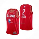 Camiseta All Star 2020 Los Angeles Clippers Kawhi Leonard NO 2 Rojo