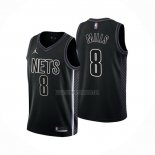 Camiseta Brooklyn Nets Patty Mills NO 8 Statement 2022-23 Negro