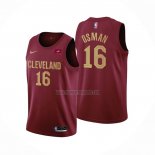 Camiseta Cleveland Cavaliers Cedi Osman NO 16 Icon 2022-23 Rojo