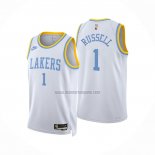 Camiseta Los Angeles Lakers D'Angelo Russell NO 1 Classic 2022-23 Blanco