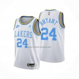 Camiseta Los Angeles Lakers Kobe Bryant NO 24 Classic 2022-23 Blanco