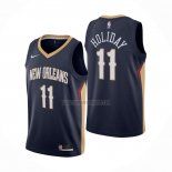 Camiseta New Orleans Pelicans Jrue Holiday NO 11 Icon 2020-21 Azul