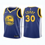 Camiseta Nino Golden State Warriors Stephen Curry NO 30 2017-18 Azul