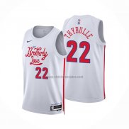 Camiseta Philadelphia 76ers Matisse Thybulle NO 22 Ciudad 2022-23 Blanco