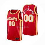 Camiseta Atlanta Hawks Personalizada Icon 2020-21 Rojo