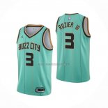 Camiseta Charlotte Hornets Terry Rozier III NO 3 Ciudad 2020-21 Verde