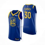 Camiseta Golden State Warriors Stephen Curry NO 30 Icon Autentico Azul