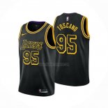 Camiseta Los Angeles Lakers Juan Toscano-Anderson NO 95 Mamba 2021-22 Negro