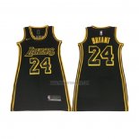 Camiseta Mujer Los Angeles Lakers Kobe Bryant NO 24 Negro