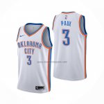 Camiseta Oklahoma City Thunder Chris Paul NO 3 Association Blanco