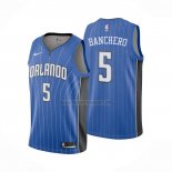 Camiseta Orlando Magic Paolo Banchero NO 5 Icon 2022-23 Azul