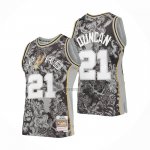 Camiseta San Antonio Spurs Tim Duncan NO 21 Special Year Of The Tiger Negro.