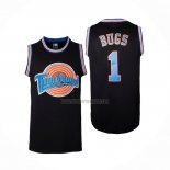 Camiseta Tune Squad Bugs Bunny NO 1 Negro