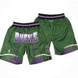 Pantalone Milwaukee Bucks Just Don Verde