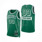 Camiseta Boston Celtics Personalizada Ciudad 2021-22 Verde