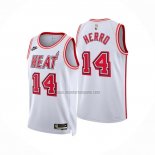 Camiseta Miami Heat Tyler Herro NO 14 Classic 2022-23 Blanco