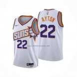 Camiseta Phoenix Suns Deandre Ayton NO 22 Association 2023-24 Blanco