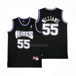 Camiseta Sacramento Kings Jason Williams NO 55 Retro Negro