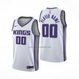 Camiseta Sacramento Kings Personalizada Association Blanco