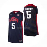 Camiseta USA 2012 Kevin Durant NO 5 Negro