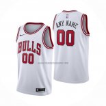 Camiseta Chicago Bulls Personalizada Association Blanco