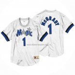 Camiseta Manga Corta Orlando Magic Tracy McGrady NO 1 Blanco