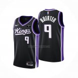 Camiseta Sacramento Kings Kevin Huerter NO 9 Icon 2023-24 Negro