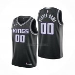 Camiseta Sacramento Kings Personalizada Statement Negro