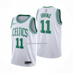 Camiseta Boston Celtics Kyrie Irving NO 11 Association 2017-18 Blanco
