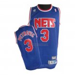 Camiseta Brooklyn Nets Drazen Petrovic NO 3 Retro Azul