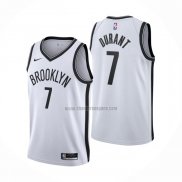 Camiseta Brooklyn Nets Kevin Durant NO 7 Association 2020-21 Blanco