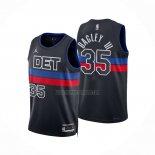 Camiseta Detroit Pistons Marvin Bagley III NO 35 Statement 2022-23 Negro