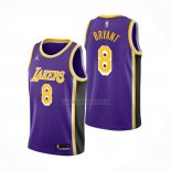 Camiseta Los Angeles Lakers Kobe Bryant NO 8 Statement 2021-22 Violeta