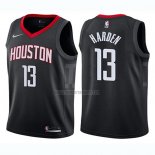 Camiseta Nino Houston Rockets James Harden NO 13 Statement 2017-18 Negro