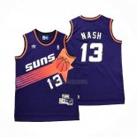 Camiseta Phoenix Suns Steve Nash NO 13 Retro Violeta