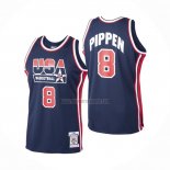 Camiseta USA 1992 Scottie Pippen NO 8 Azul