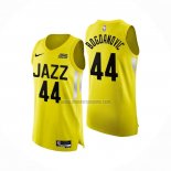 Camiseta Utah Jazz Bojan Bogdanovic NO 44 Icon Autentico 2022-23 Amarillo