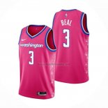 Camiseta Washington Wizards Bradley Beal NO 3 Ciudad 2022-23 Rosa