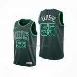Camiseta Boston Celtics Jeff Teague NO 55 Earned 2020-21 Verde