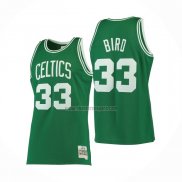 Camiseta Boston Celtics Larry Bird NO 33 Mitchell & Ness 1985-86 Verde