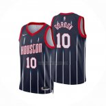 Camiseta Houston Rockets Eric Gordon NO 10 Ciudad 2022-23 Negro