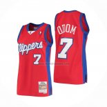 Camiseta Los Angeles Clippers Lamar Odom NO 7 Mitchell & Ness 2000-01 Rojo