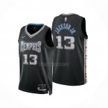 Camiseta Memphis Grizzlies Jaren Jackson JR. NO 13 Ciudad 2022-23 Negro