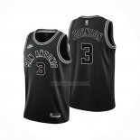 Camiseta San Antonio Spurs Keldon Johnson NO 3 Classic 2022-23 Negro