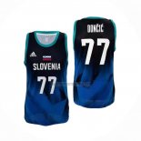 Camiseta Slovenia Luka Doncic NO 77 Tokyo 2021 Azul2