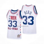 Camiseta All Star 1985 Larry Bird NO 33 Blanco